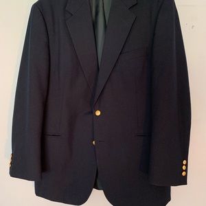 Dark Navy Suit Coat